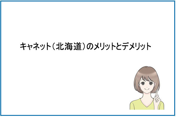キャネット（北海道）のメリットとデメリット